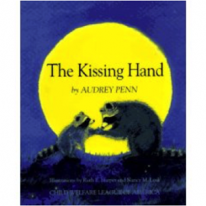 cover of "the kissing hand" book