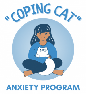 The “Coping Cat” Anxiety Program Logo icon