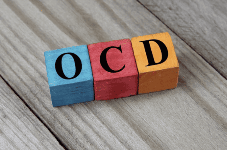Color blocks spelling OCD